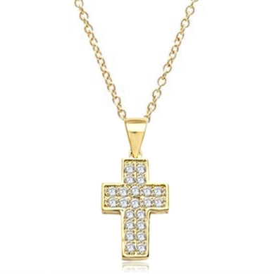 Santa Cruz-Cross pendant in Solid Gold