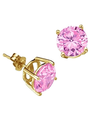 Pink Diamond Essence gems, 2.0 cts. t.w., in Gold Vermeil.