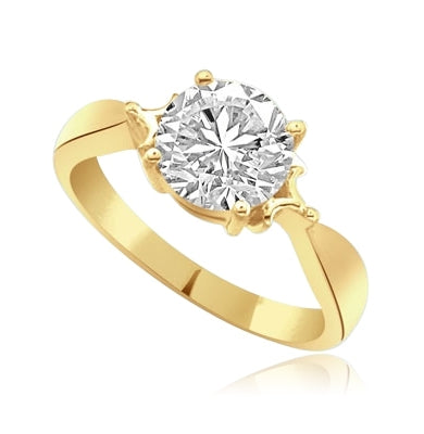 14K Gold Vermeil ring for shine you